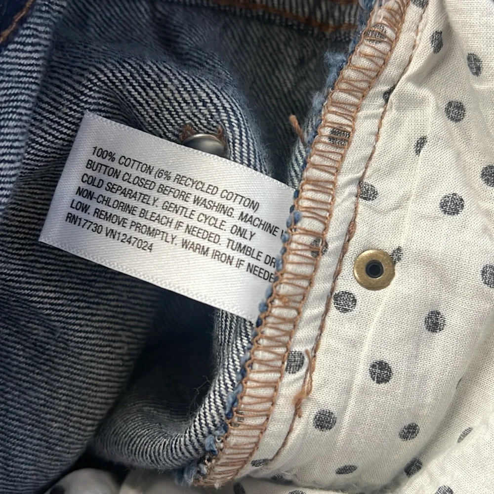 Kate Spade Jeans size 2 NEW dark wash cuffed hem ankle length - Picture 9 of 11